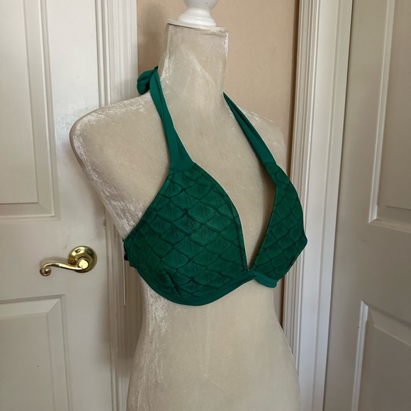 Retired Finfolk Productions Fabric Mermaid Scale Top- Ariel Dream - Picture 2 of 7